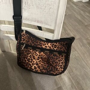 Lesportsac Animal Print Crossbody Bag